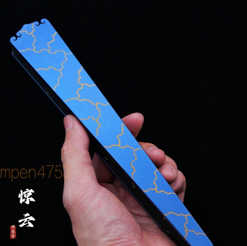 10 In Titanium Alloy Folding Fan Metal Hand Fan Martial Arts Kung Fu Pocket Fan