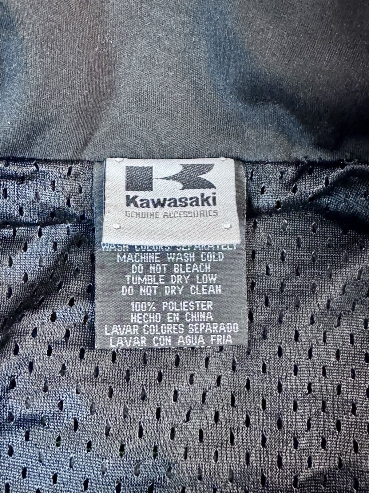 Official Kawasaki Racing Team Softshell Jacket M Flawless W/ Sponsor Patch 23×29