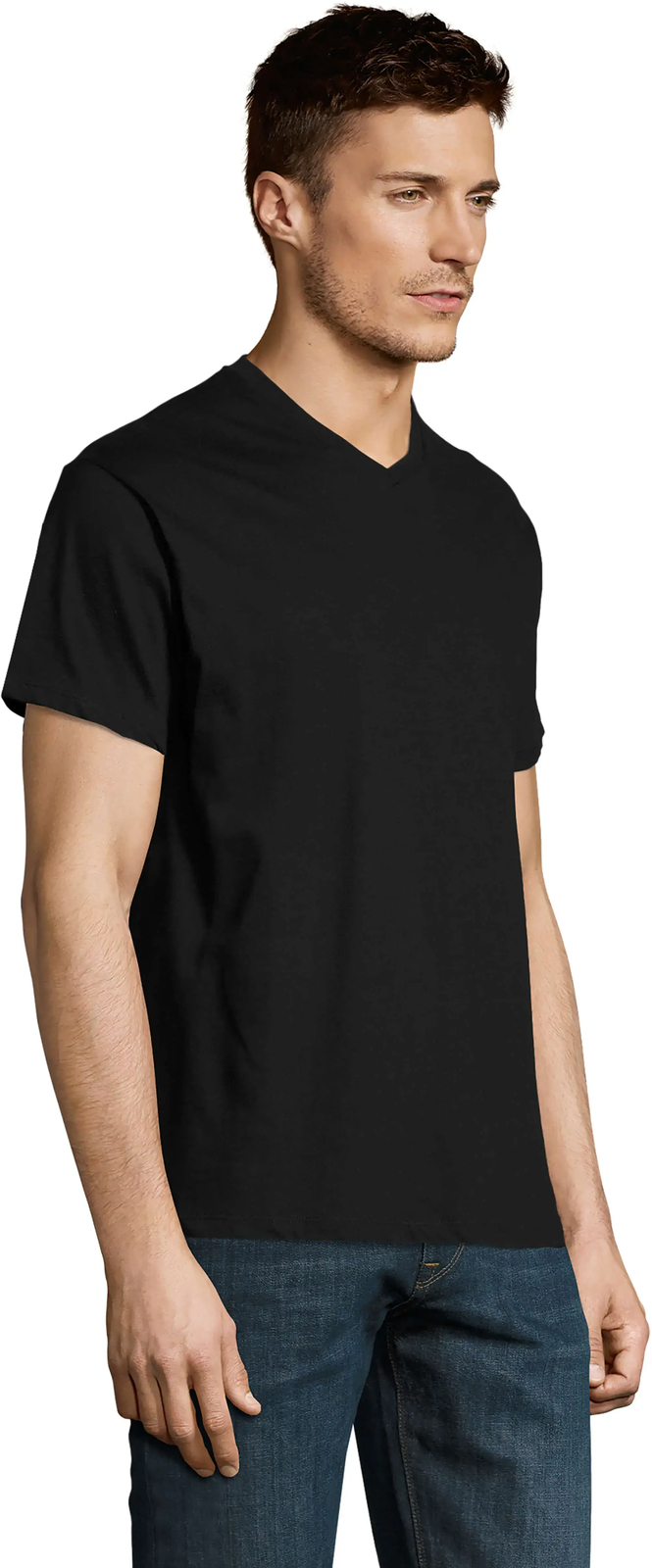 Men’s Graphic T-Shirt V Neck Original Parts Aged to Perfection 1975 49th