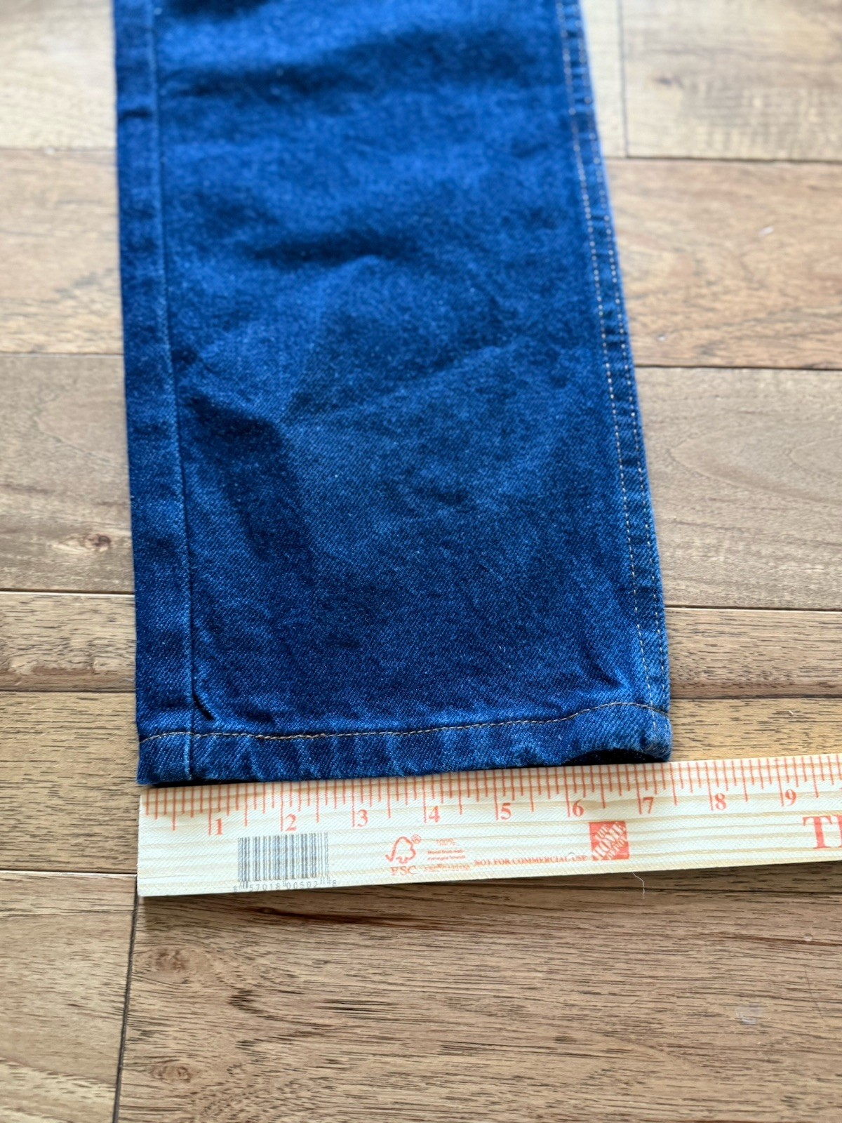 VINTAGE NOS RUSTLER HEAVY RAW DENIM REGULAR JEANS NWT 30×32 Western Workwear