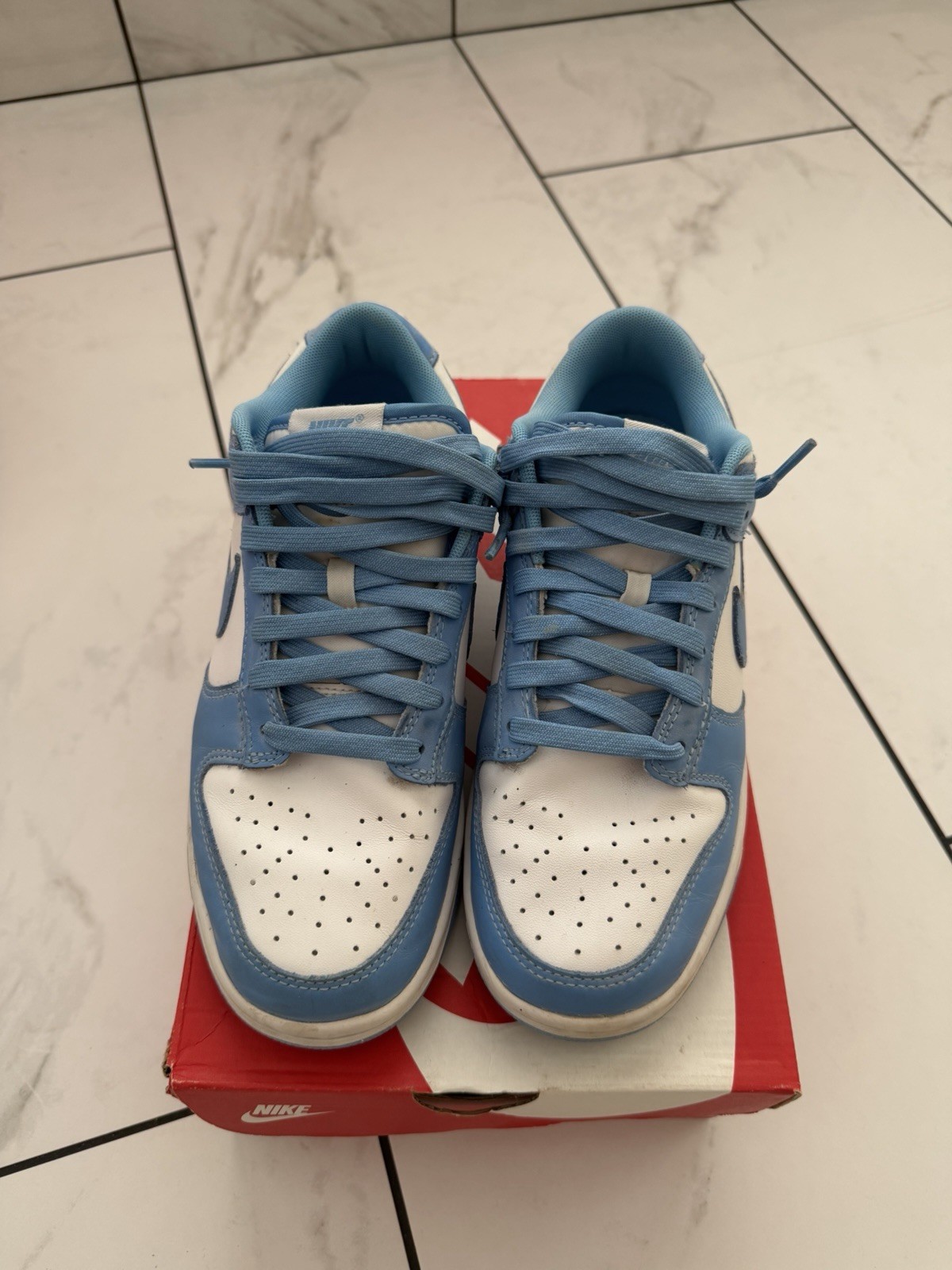 Nike Dunk Low Retro (UNC) University Blue White/University Blue/White