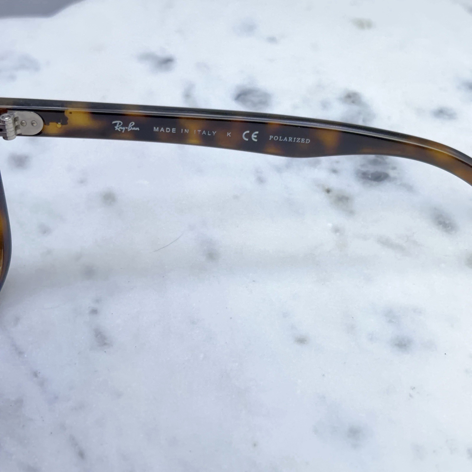 Ray Ban RB 4181 710/83 Polished Light Havana Sunglasses Frames Only Italy 57-16