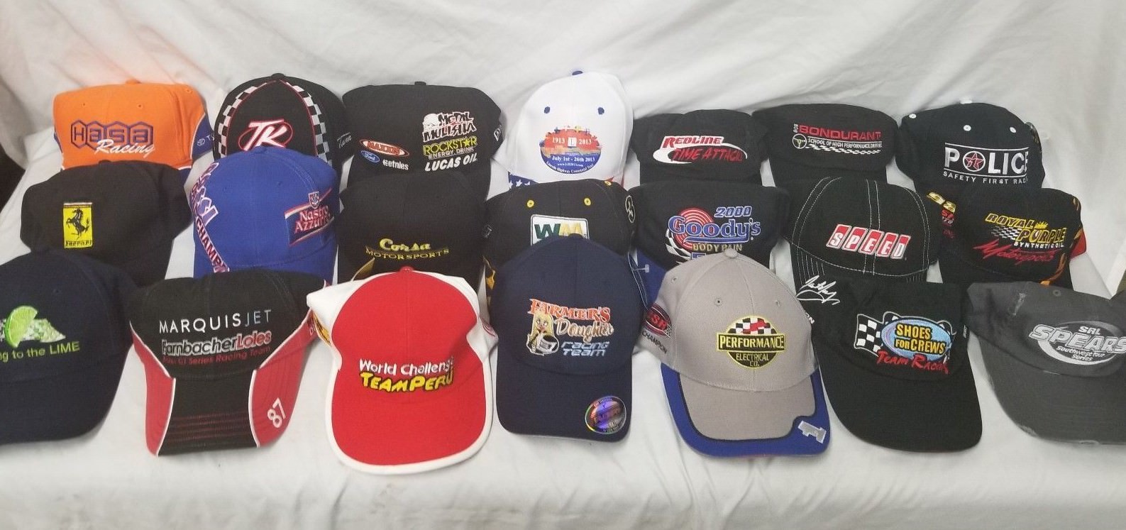 Racing Hats, Turner, Metal Mulisha, Mixed Team, Variation listing to Choose From