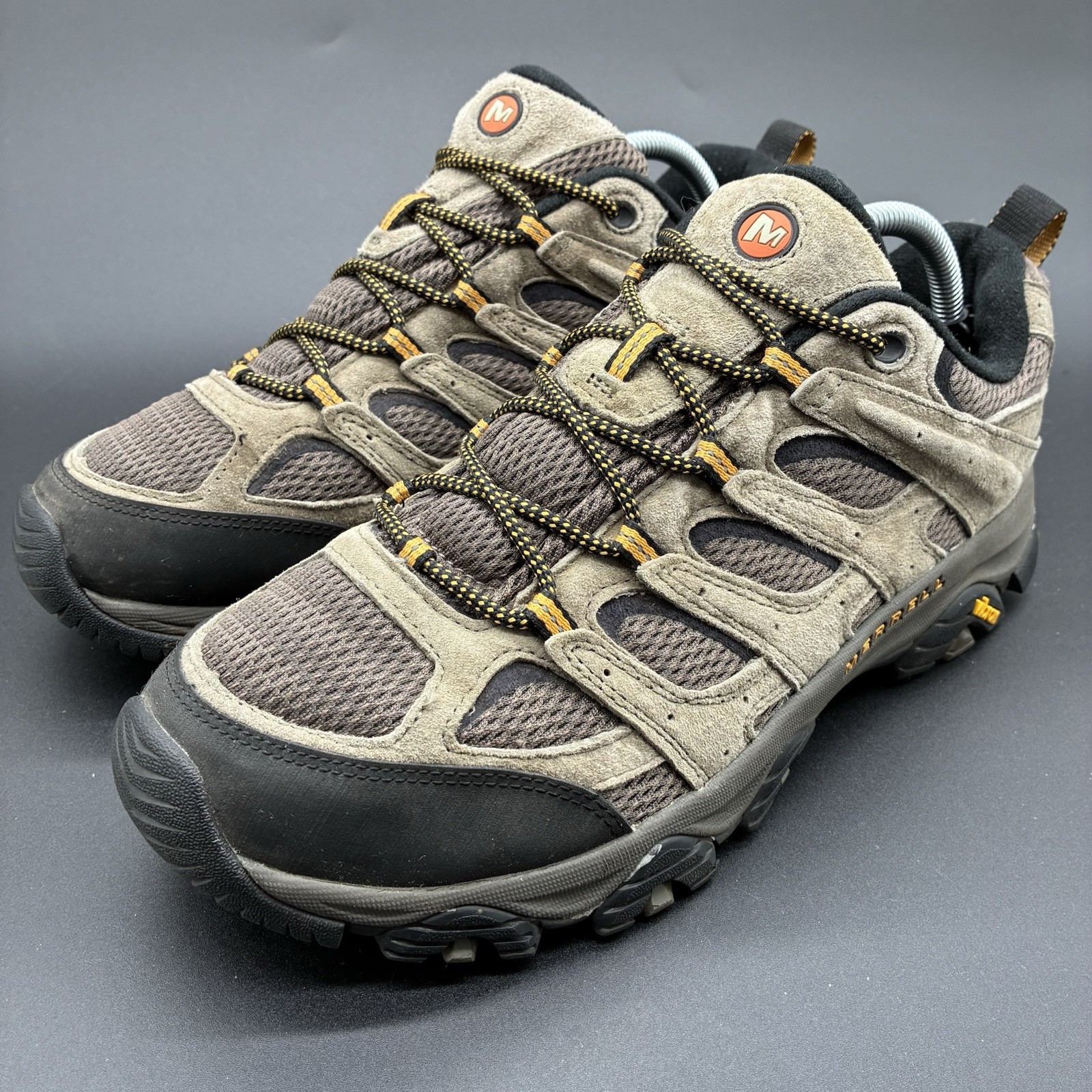 Merrell Moab 3 Vent Low Hiking Shoes Walnut Brown Suede Men’s Size 10 J036285