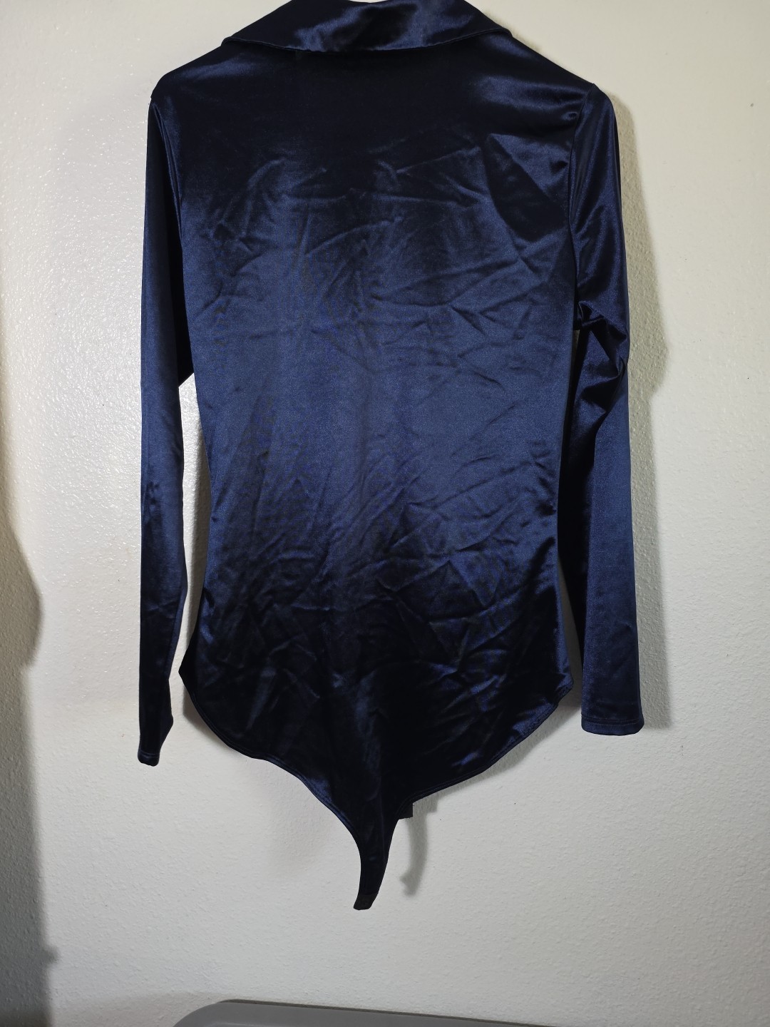 Ladies’ sz XL Bodysuit NWOT Fast Fashion Classy Dressy Work Layer Dark Moody