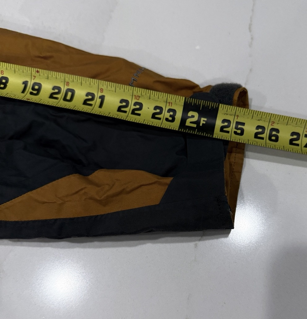 Columbia Titanium Omni Tech Ski Jacket Mens Medium **Missing Liner** Pockets