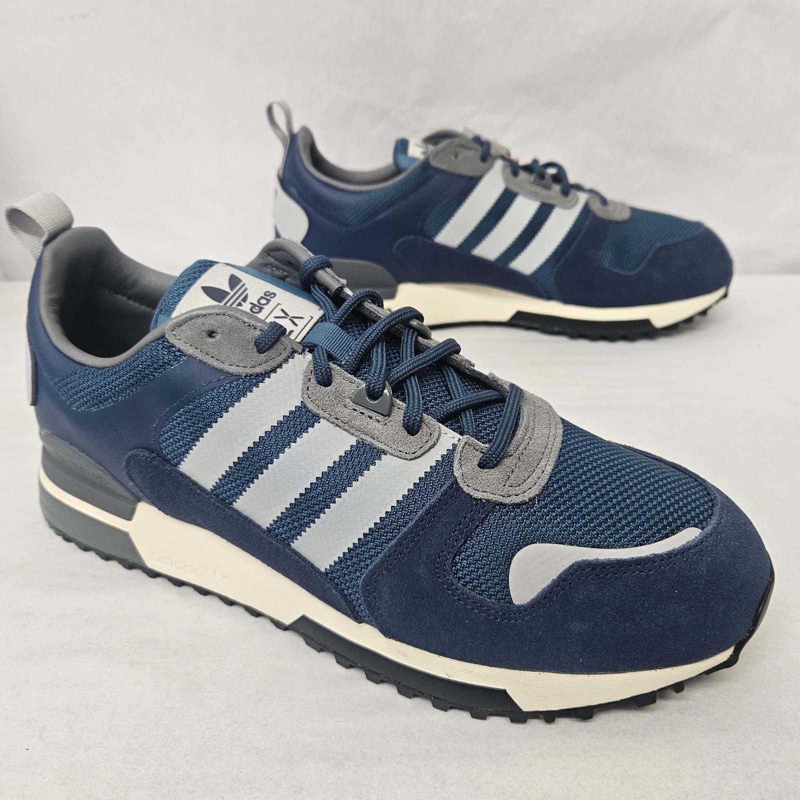 Adidas ZX 700 HD Retro Sneakers H01850 Crew Navy Grey Blue Men’s Size 11