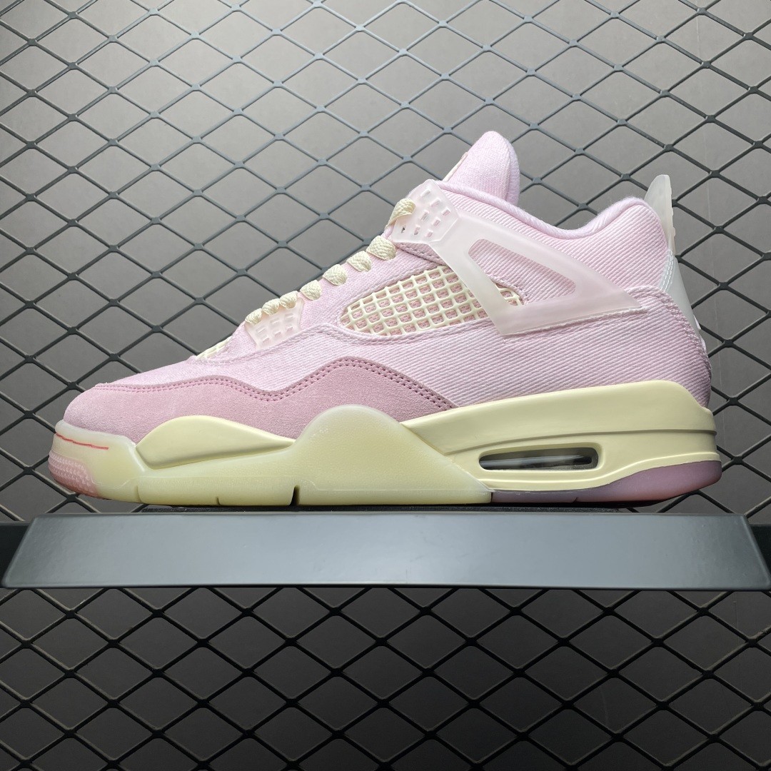 IB6716-600 New J*rdan4 “Iced Carmine” Pink Size 4-13