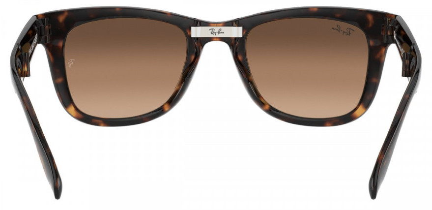 Ray-Ban Wayfarer Folding Classic Polished Light Havana Brown RB4105 710/51 54