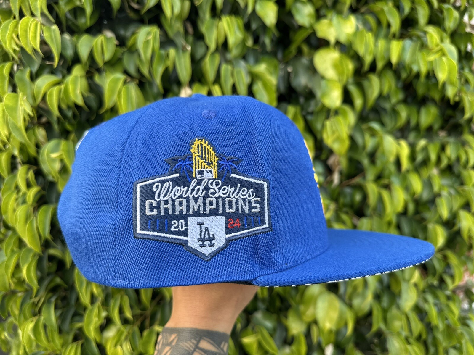 LA DODGERS WS Champs Blue Filipino Heritage Night Inspired Snapback Philippines