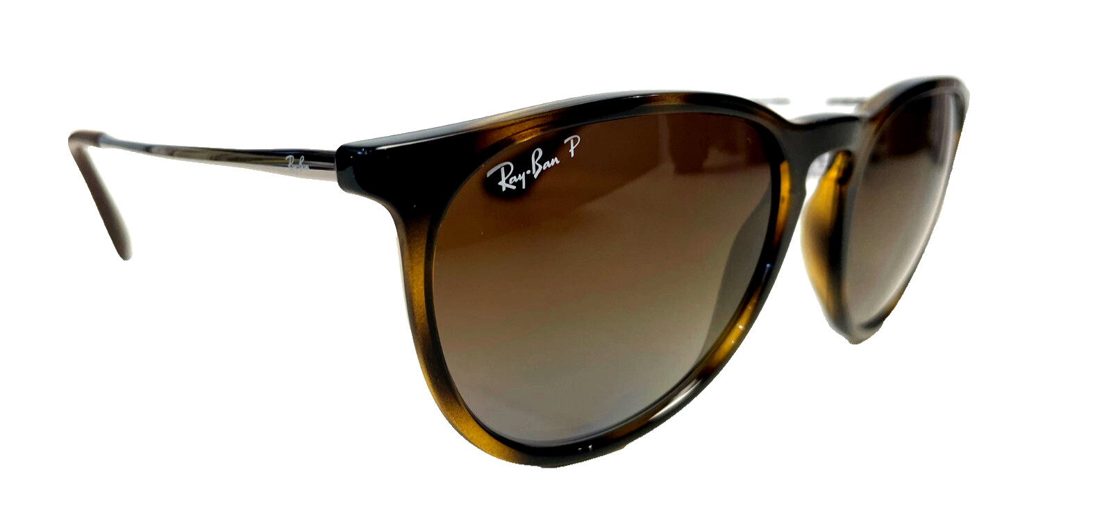 RAY-BAN ERIKA tortoise/brown POLARIZED RB4171 710/T5 54 sunglasses