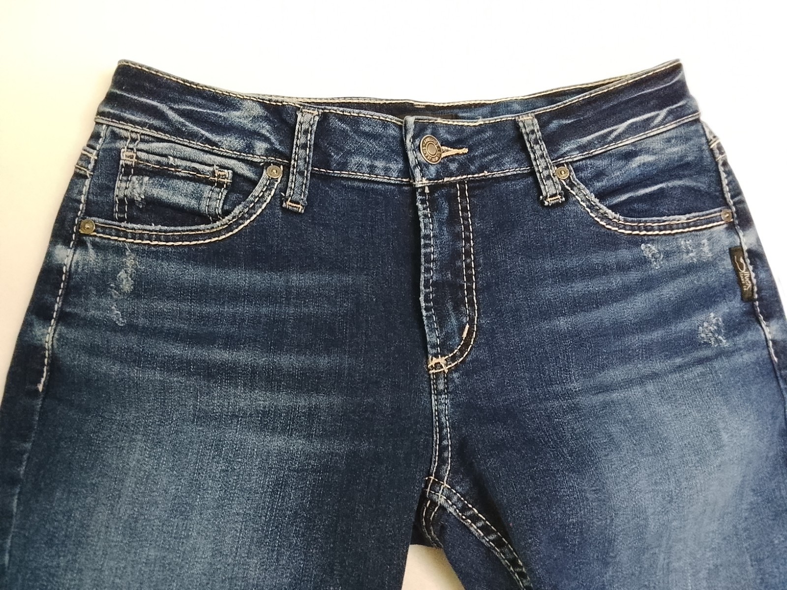 Silver Jeans Avery Bootcut Women’s Mid Rise Denim jeans Cotton Blend Size 32