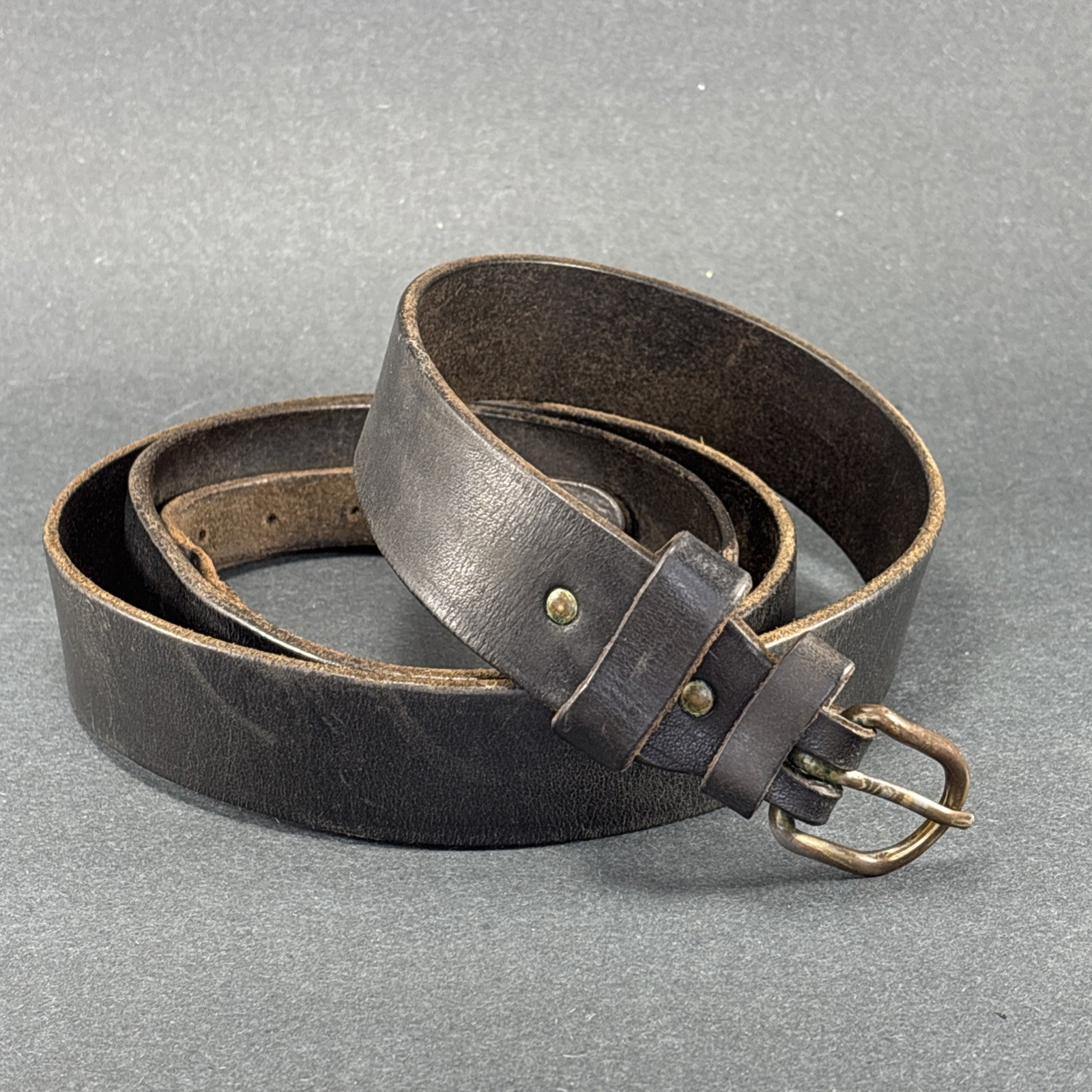 Redback mechanic’s belt 39 dark brown leather auto utility cargo Non Scratching