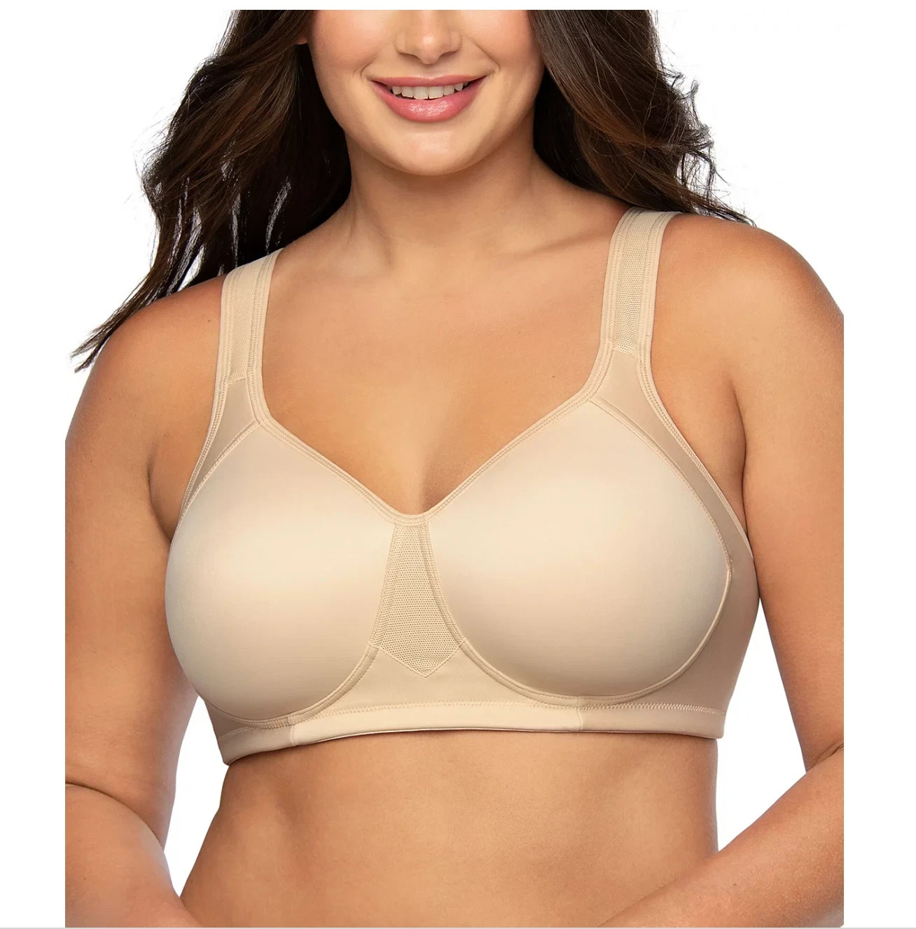 Vanity Fair Women’s Full Figure Wirefree Sports Bra Size 42C