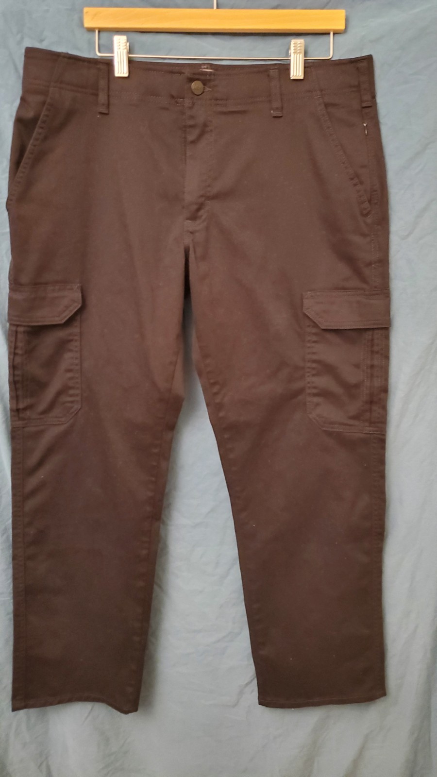 Lee Extreme Comfort MVP Cargo Pants Men’s 36×30 Black Straight Leg