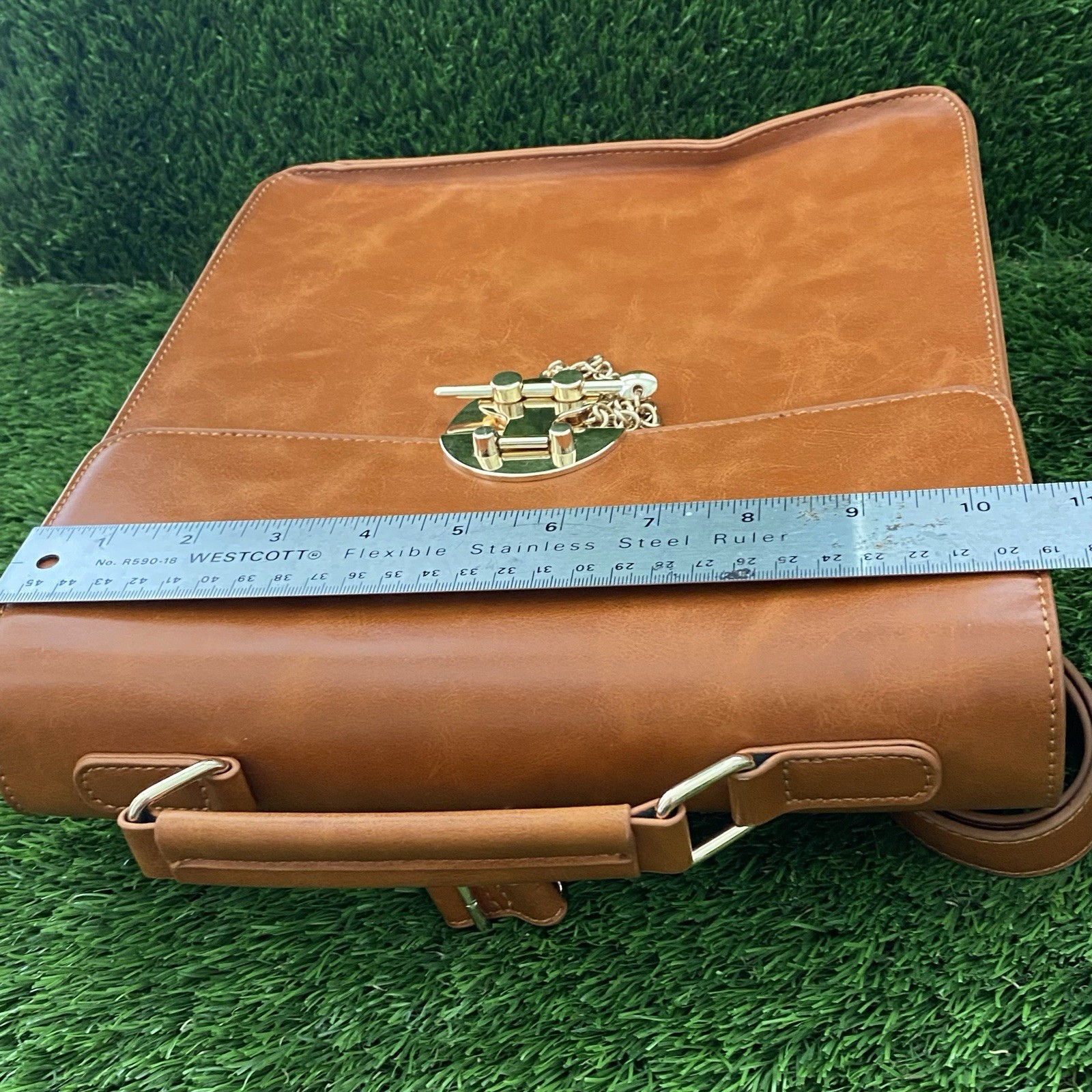 Ecosusi Cornelia backpack in brown vegan leather retro style Stunning!