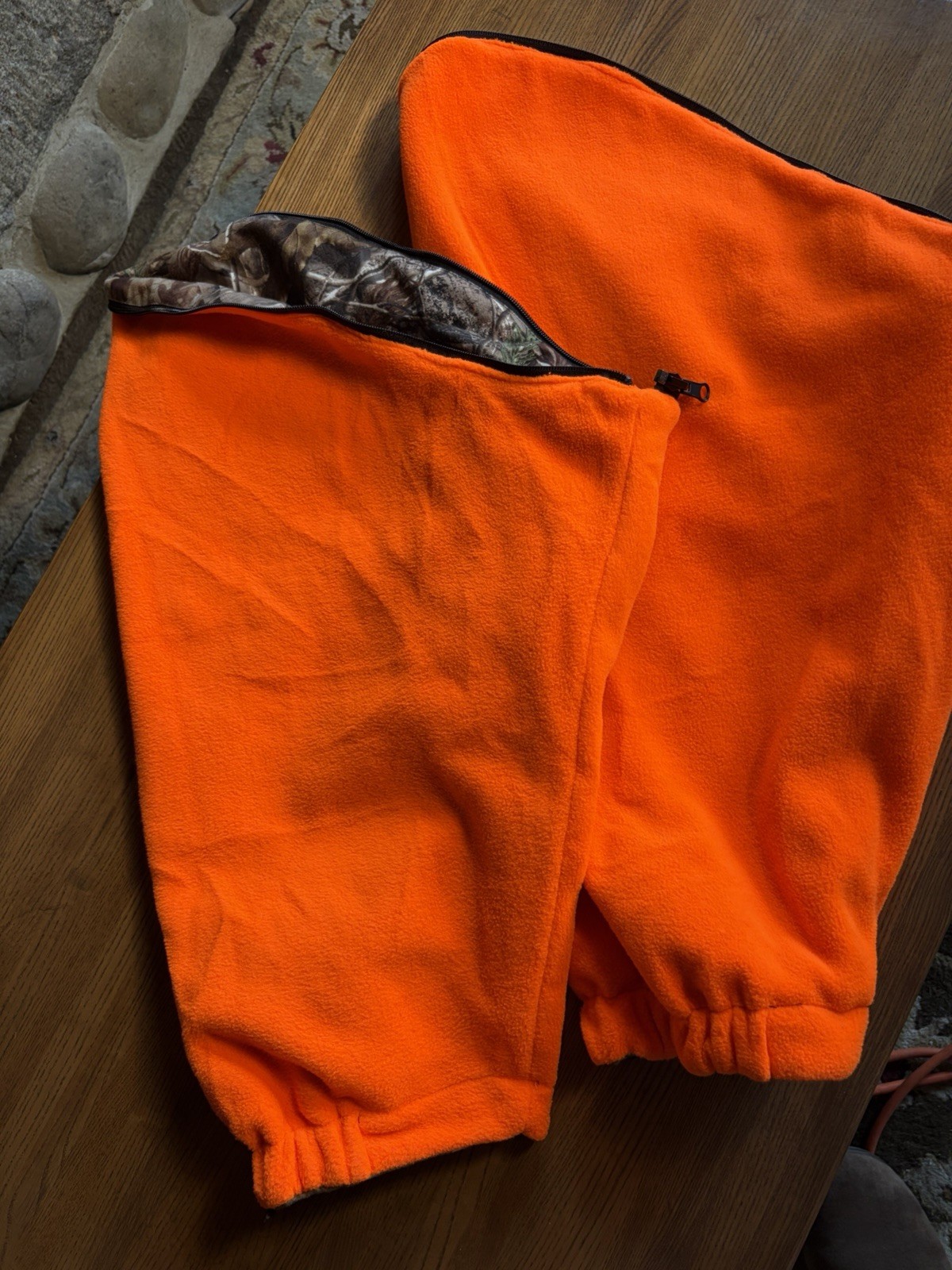 10X Realtree Camo Jacket Convertible Vest Reversible Blaze Orange Size 6XL 66-68