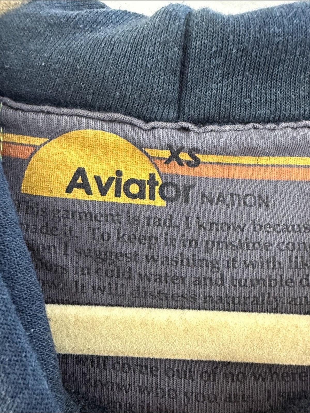 Aviator Nation Hoodie North Shore Oahu Logo
