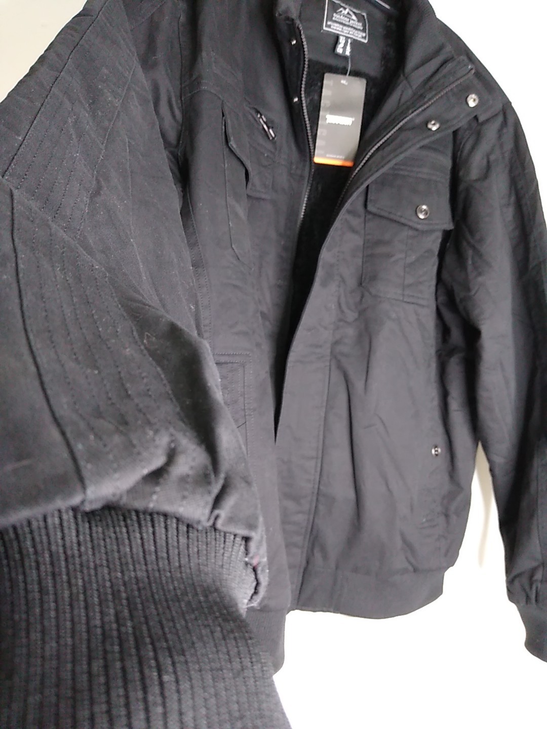 NWT Tacvasen Men Military Cargo Style Jacket Cotton Winter Casual Work Tactical