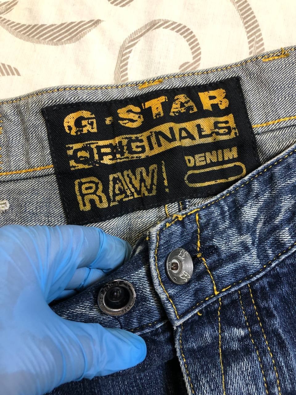 G-Star 3301 Tapered Vintage Stretch Denim 34X36