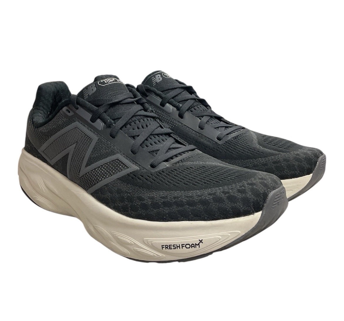 New Balance Fresh Foam X 1080 v14 Men’s Running Shoes Black White Size 11