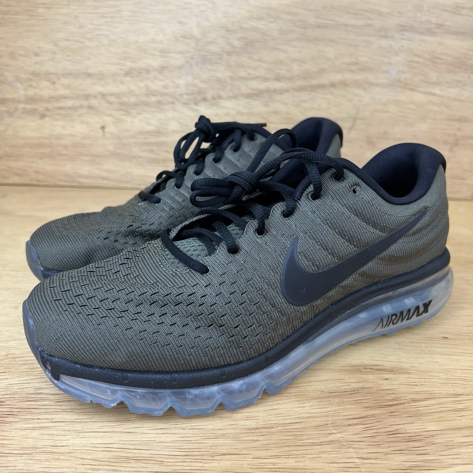 Nike Air Max 2017 Cargo Khaki Olive Green 849559-302 Men’s Size 8.5