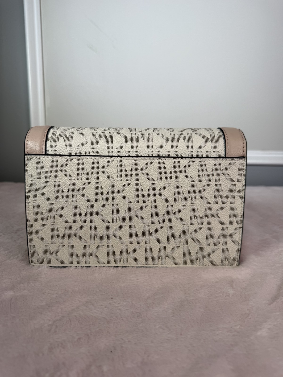 Michael Kors MK monogram crossbody bag
