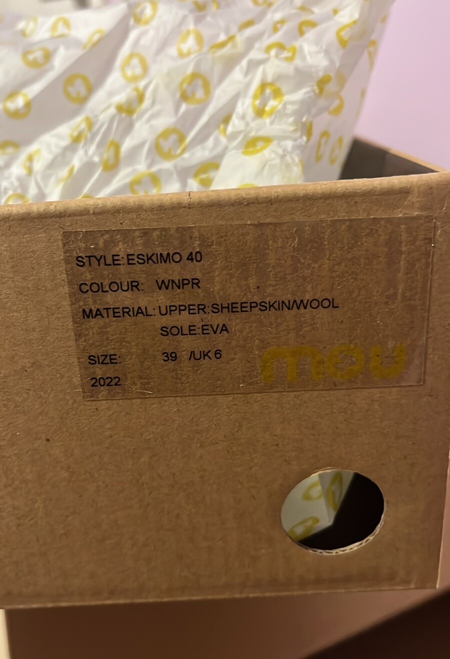 Mou Eskimo 40 Boots Exclusive Color🔥The Last One Available🔥