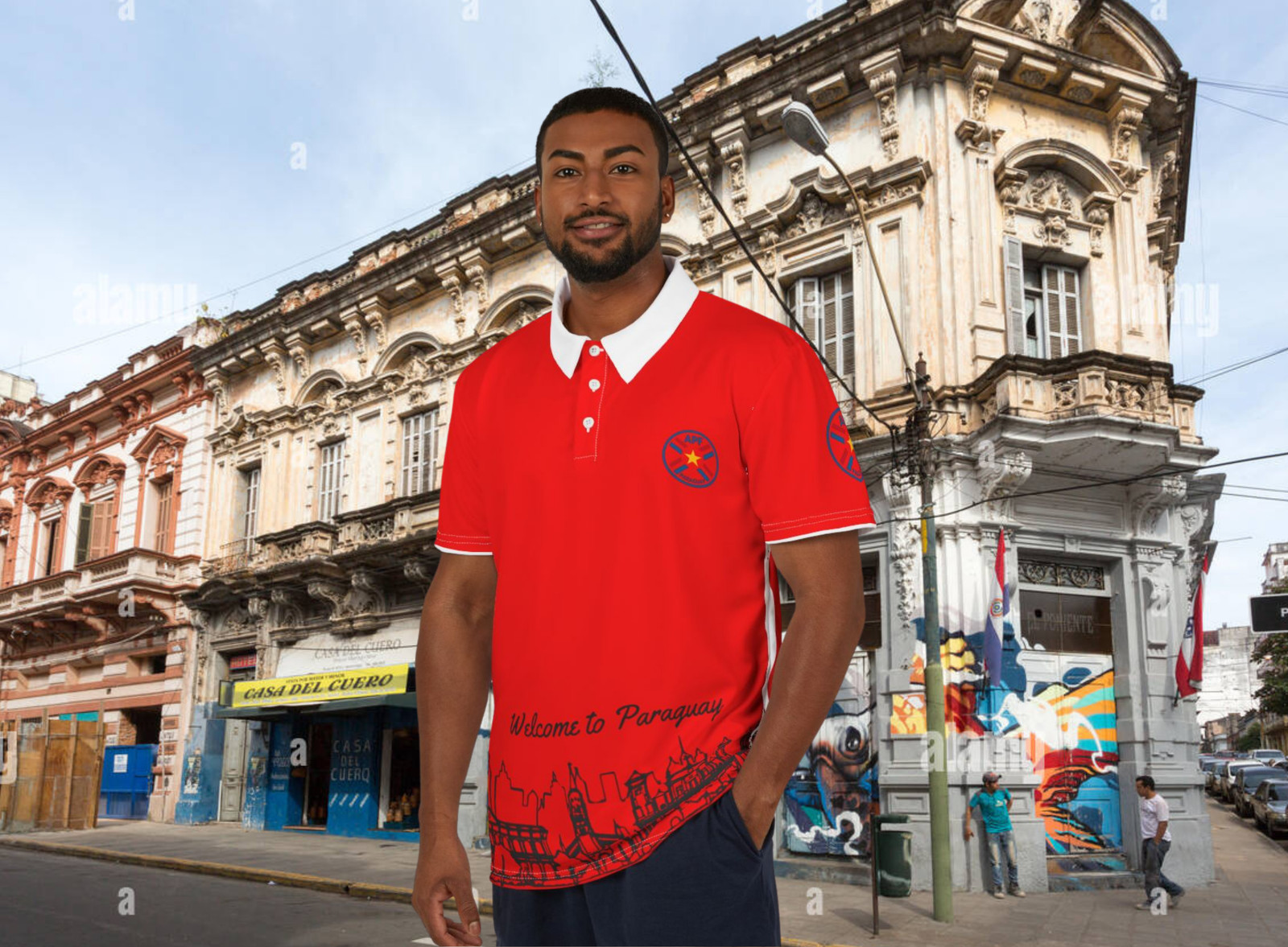 Unisex Polo Shirt (PARAGUAY) [high resolution]