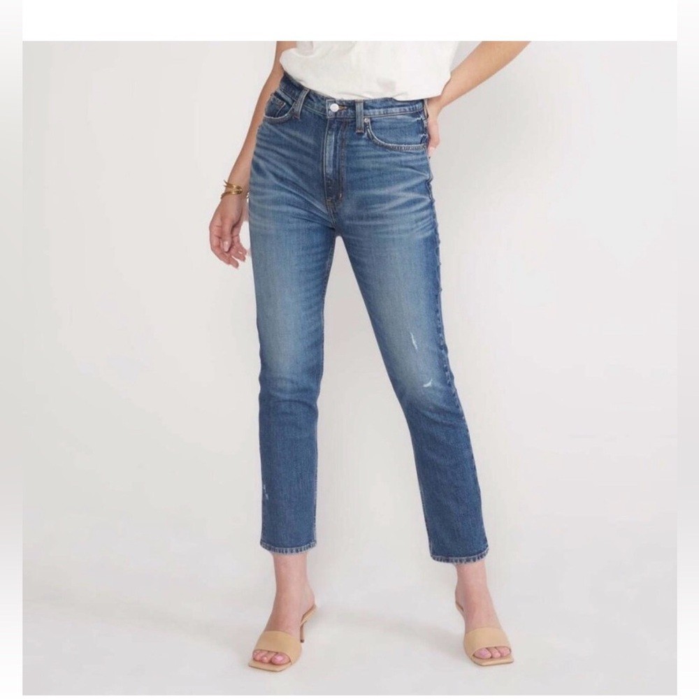 🌴 Ética Scarlet Mid-Rise Slim Jeans — Beach Break (Size 26) — NWT