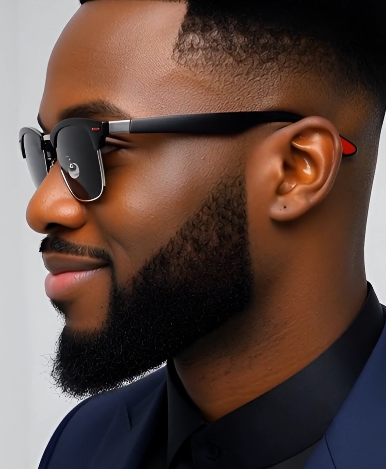 Men Sunglasses Hip Hop Street Wear Outdoor Cholo Dark Black Lens Rapper Gangster