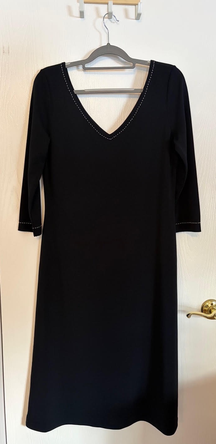 Boston Proper black casual, party, cocktail dress SIZE MED. E0079