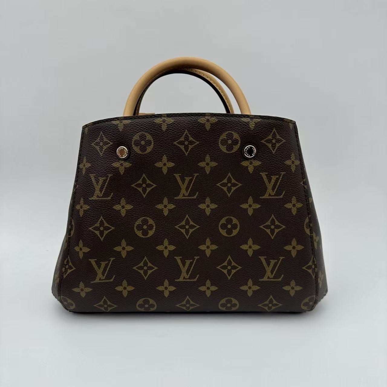 Louis Vuitton Monogram Montaigne BB Handbag with Detachable Shoulder Strap