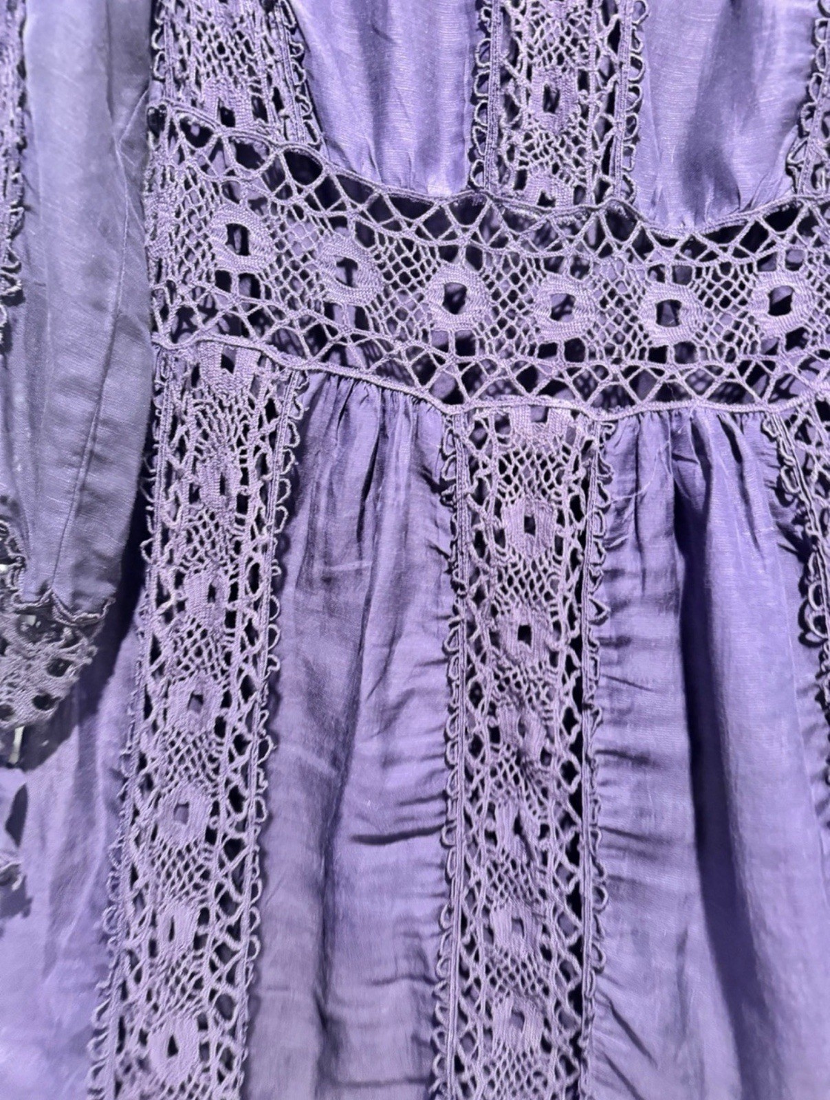 Johnny Was Mitska Lace Mini Dress