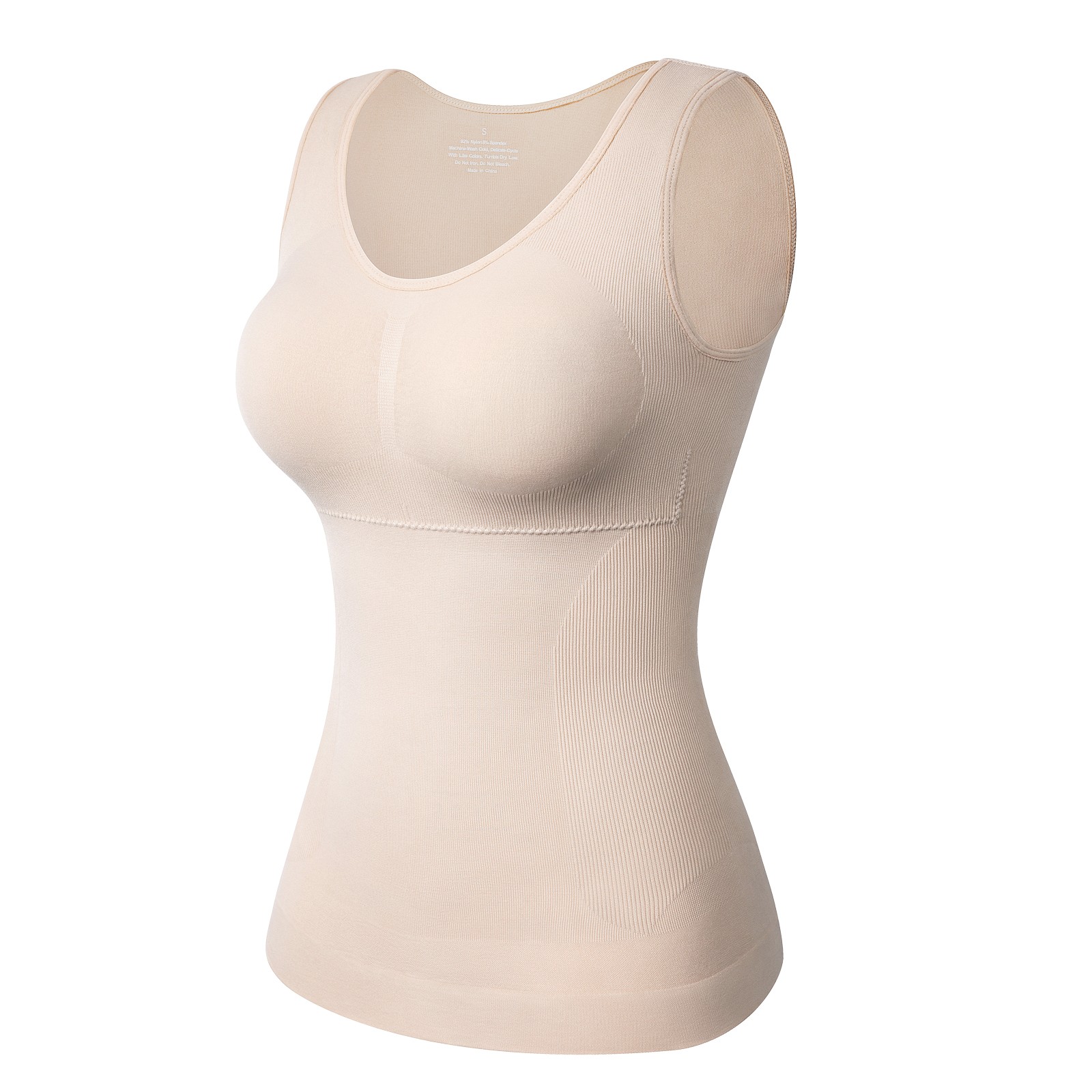 Women’s Removable Bra Shapewear Slimming Body Tummy Waist Cami Shaper Tank Top