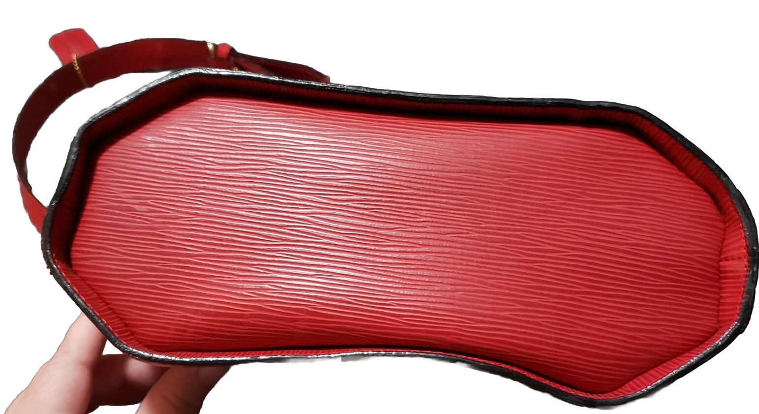 Lorenti Moda Italiana Red Square Box Cross Body Purse Shoulder Bag ~9.5″ x ~8.75
