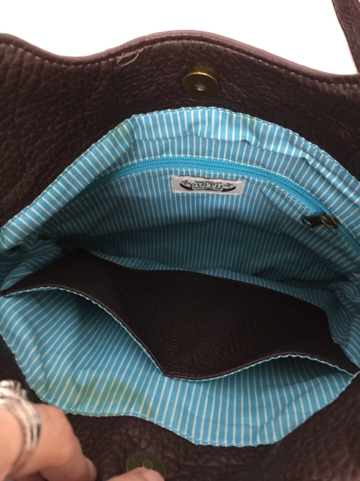 Pistil Crossbody Bag Green Aztec Zip Top