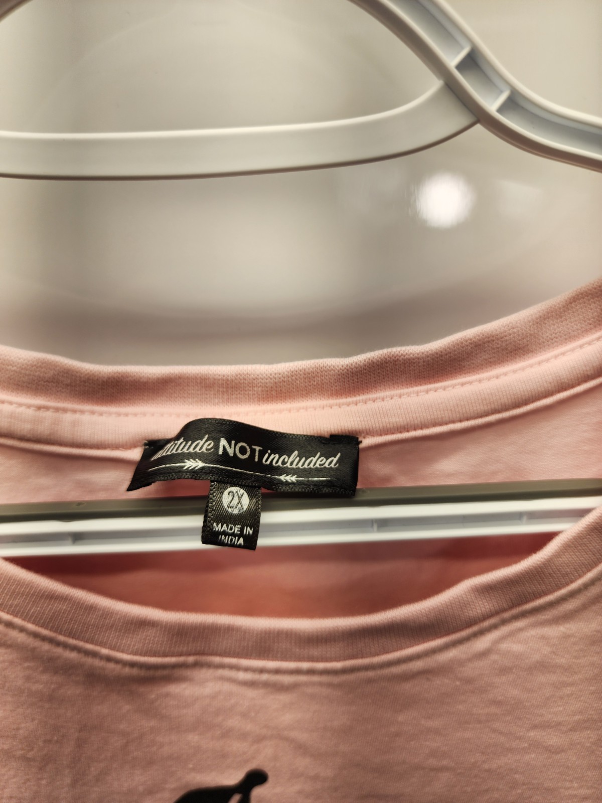 attitude not included 2XL Pink