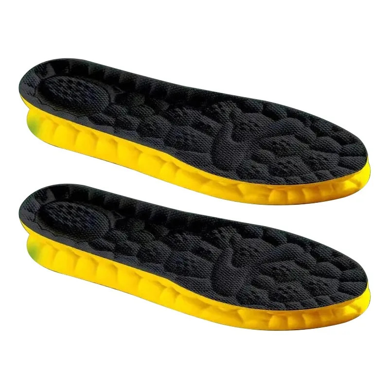 4D Sport Insole Super Soft Shoes Sole Pads for Feet Shock Absorption Baskets Sho