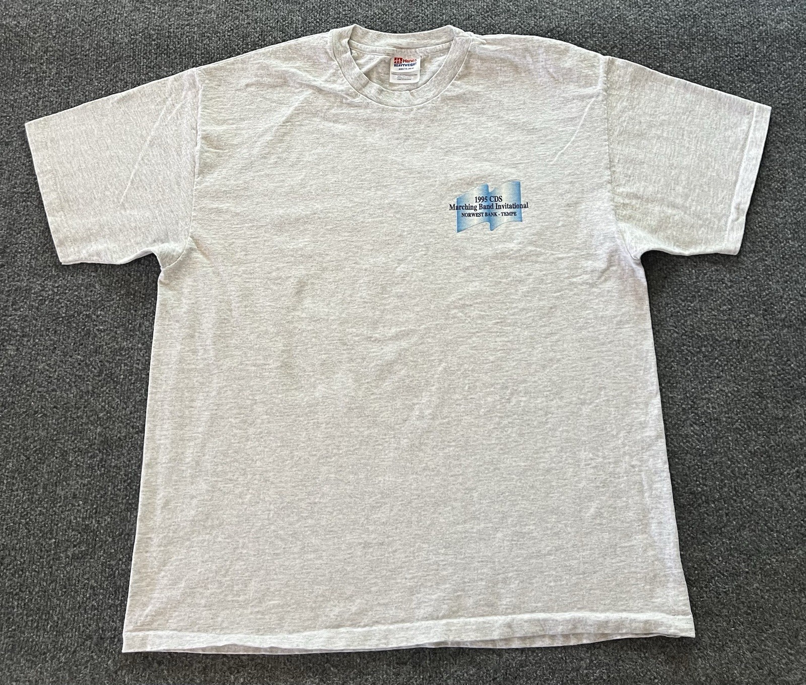 VTG 1995 CDS Marching Band Invitational T Shirt XL Single Stitch Hanes Arizona
