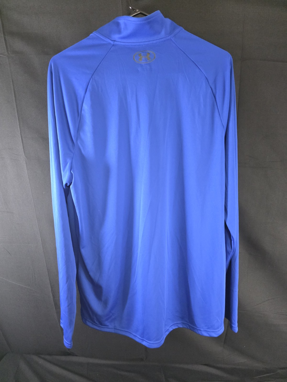 NWT Under Armour Tech Loose Fit Pullover Track Jacket Sweat Shirt Men Royal Blue