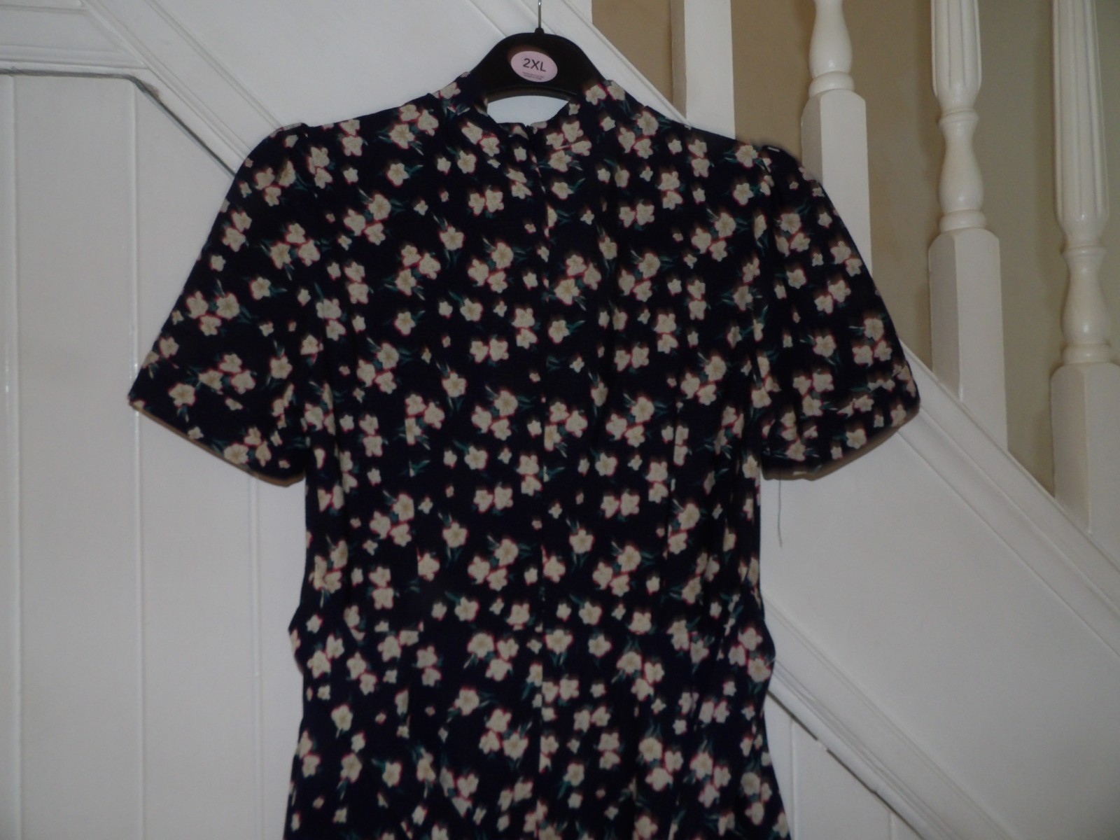Jolie Moi nwt £75 floral print short sleeved 50s tea dress size 10