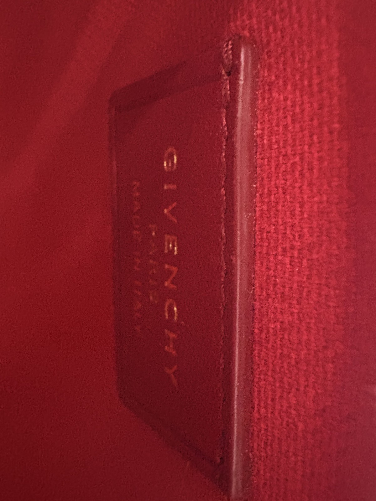 Givenchy Mini Voyou Leather Shoulder Bag Dark Red (on Nordstrom $2,150/worn 3x)