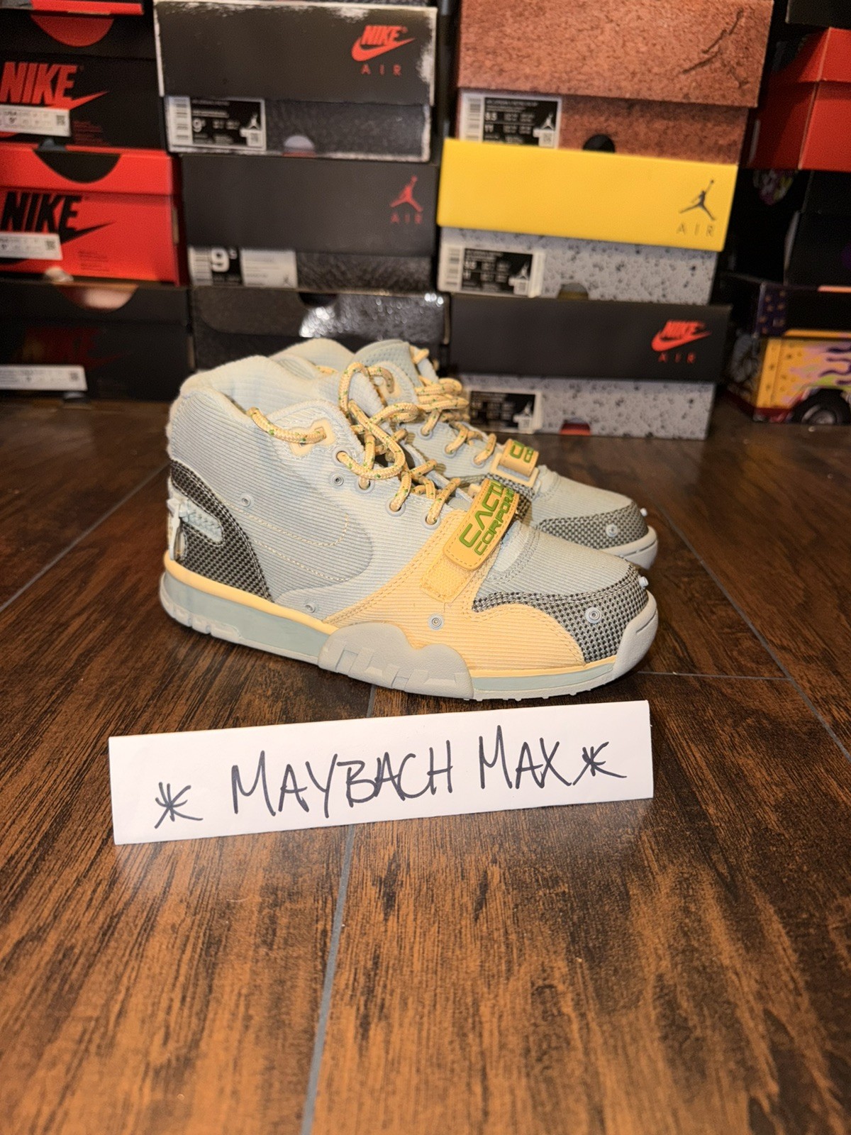 Travis Scott x Nike Air Trainer 1 SP Gray Sz. 4