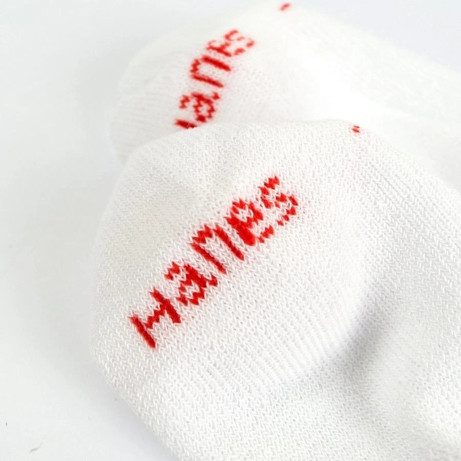 Supreme Hanes Crew Socks – White 4 Pack Size 6-12 Fast Free Shipping