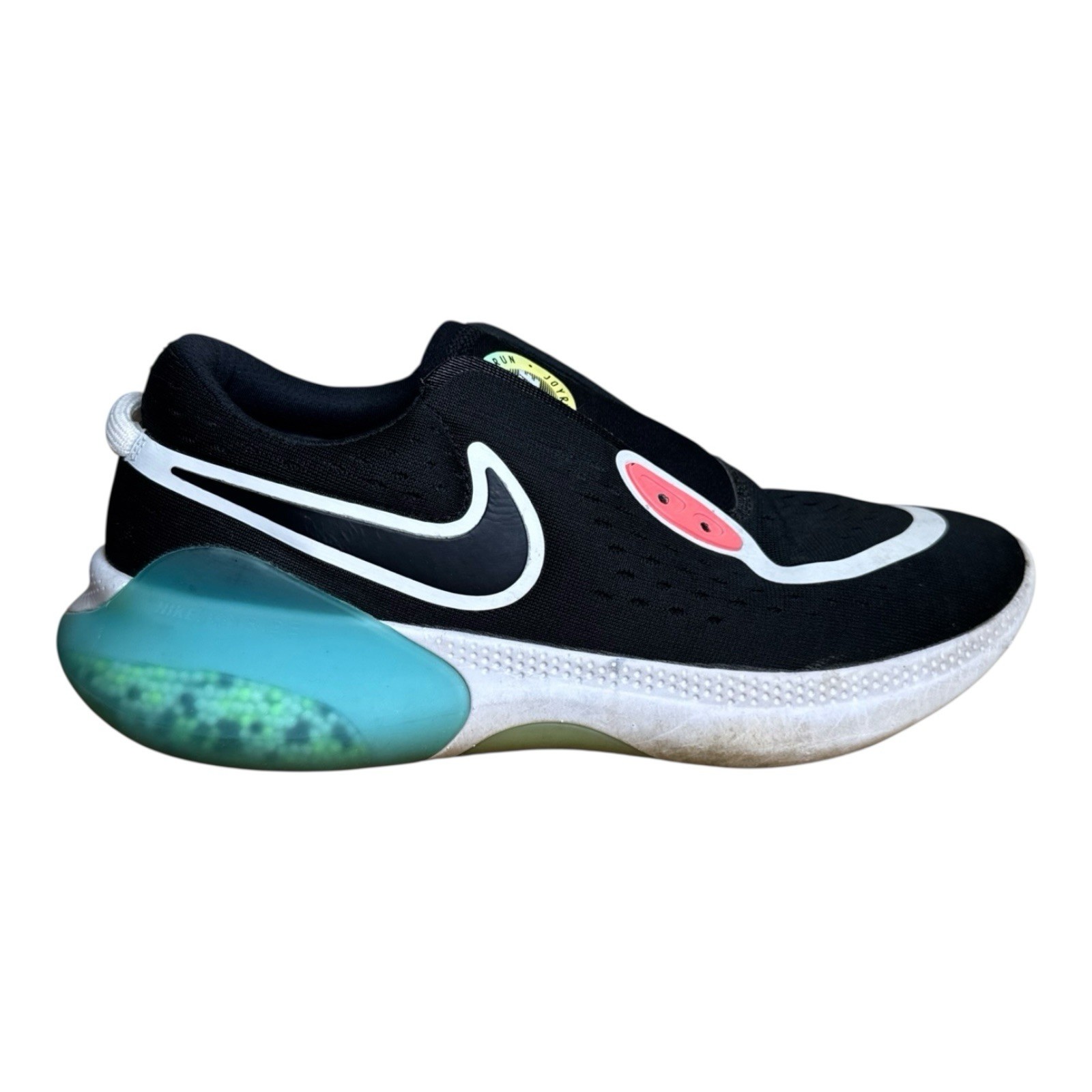 Nike Joyride Dual Run Mens Size 9.5 Black White Ice Blue Running Shoes Sneakers