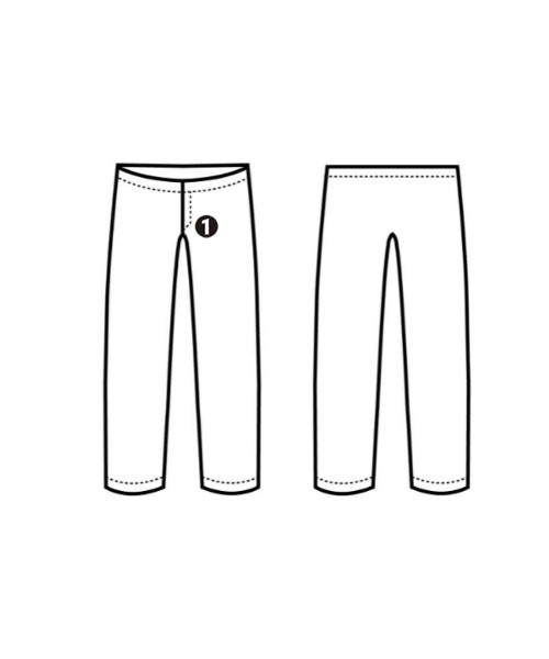 STUDIOUS Slacks Gray 1(Approx. S) 2200524820056