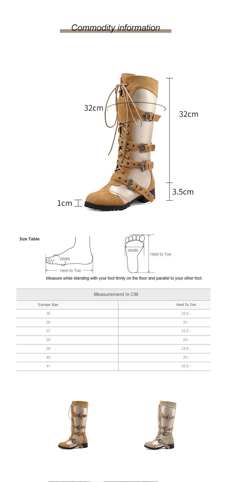 2026 Belt Buckle Round Toe Side Zipper Women’s Motorcycle Mid Calf Knight Boots