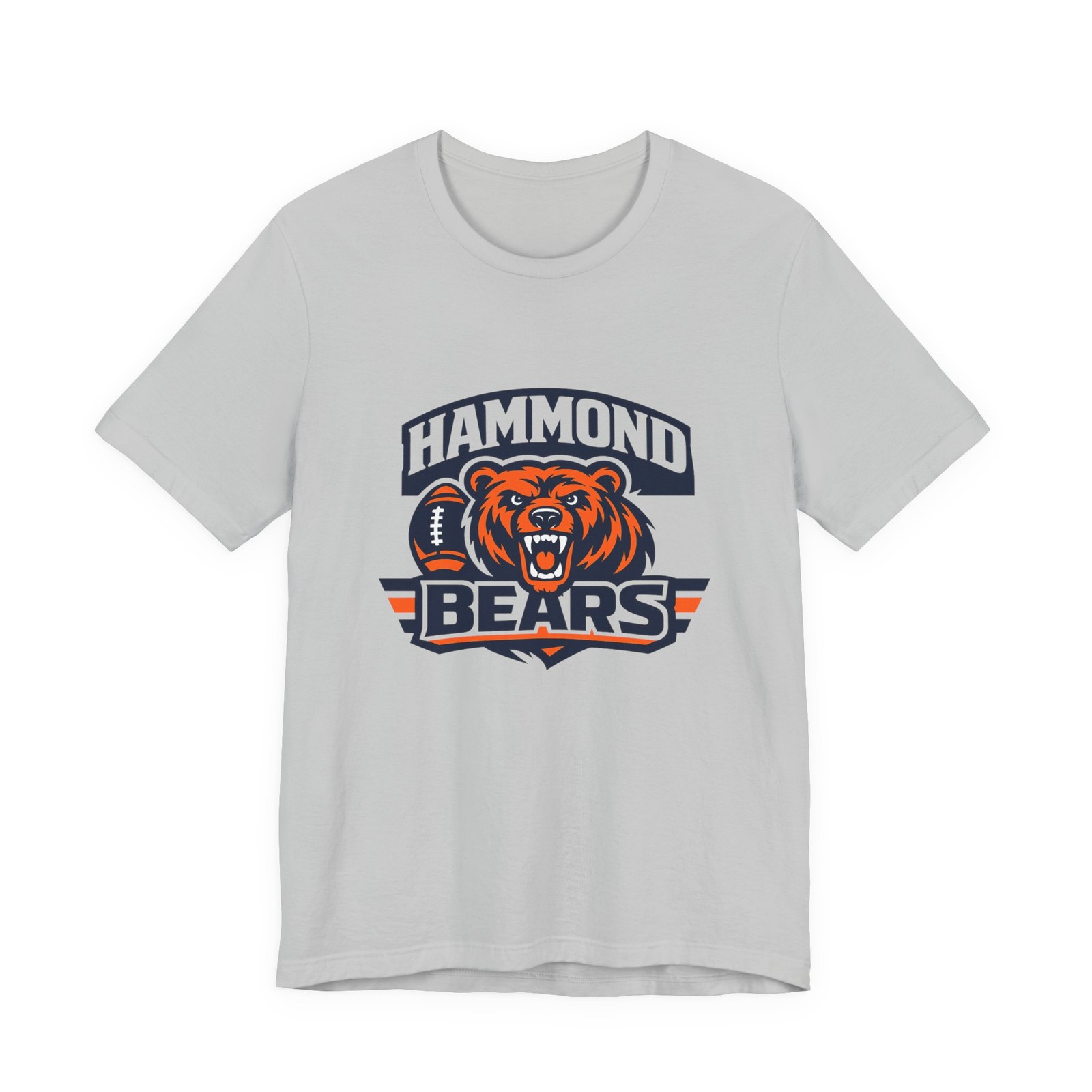 Hammond Bears Bear Head Logo T-Shirt | School Sports Team Tee