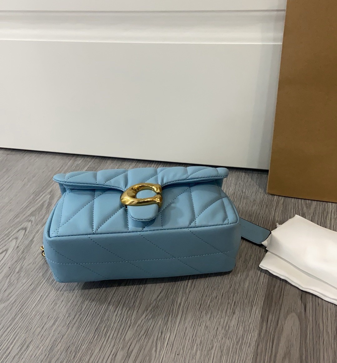 COACH Tabby Shoulder Bag 20 – Quilted CP149 Blue